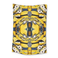 Minions Feedback 3d Effect   Small Tapestry by 3Dbjvprojats