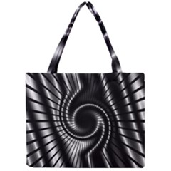 Abstract Background Resembling To Metal Grid Mini Tote Bag by Nexatart