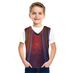 Bright Background With Stars And Air Curtains Kids  Sportswear by Nexatart