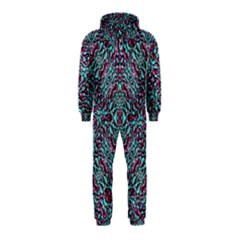 Stylized Texture Luxury Ornate Hooded Jumpsuit (kids) by dflcprintsclothing