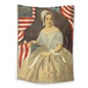 Betsy Ross Author of The First American Flag and Seal Patriotic USA Vintage Portrait Medium Tapestry View1