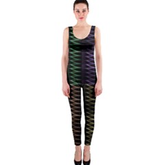 Multicolor Pattern Digital Computer Graphic Onepiece Catsuit by Nexatart