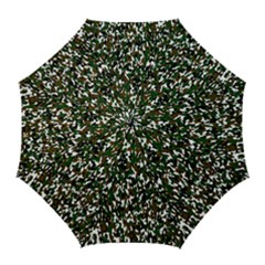 Camouflaged Seamless Pattern Abstract Golf Umbrellas