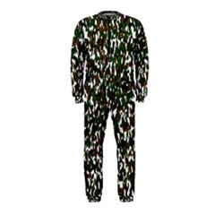 Camouflaged Seamless Pattern Abstract Onepiece Jumpsuit (kids)