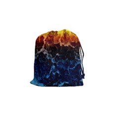 Abstract Background Drawstring Pouches (small) 