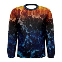 Abstract Background Men s Long Sleeve Tee