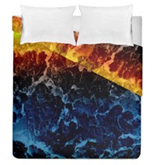 Abstract Background Duvet Cover Double Side (queen Size)