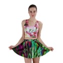 Bright Tropical Background Abstract Background That Has The Shape And Colors Of The Tropics Mini Skirt View1