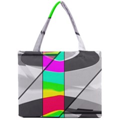 Colors Fadeout Paintwork Abstract Mini Tote Bag by Nexatart