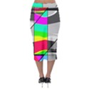 Colors Fadeout Paintwork Abstract Midi Pencil Skirt View2