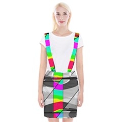 Colors Fadeout Paintwork Abstract Suspender Skirt by Nexatart