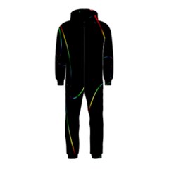 Digital Computer Graphic Hooded Jumpsuit (kids) by Nexatart