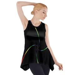 Digital Computer Graphic Side Drop Tank Tunic by Nexatart