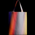 Digitally Created Abstract Colour Blur Background Zipper Classic Tote Bag View2