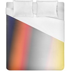 Digitally Created Abstract Colour Blur Background Duvet Cover (california King Size) by Nexatart