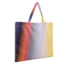 Digitally Created Abstract Colour Blur Background Zipper Large Tote Bag View2