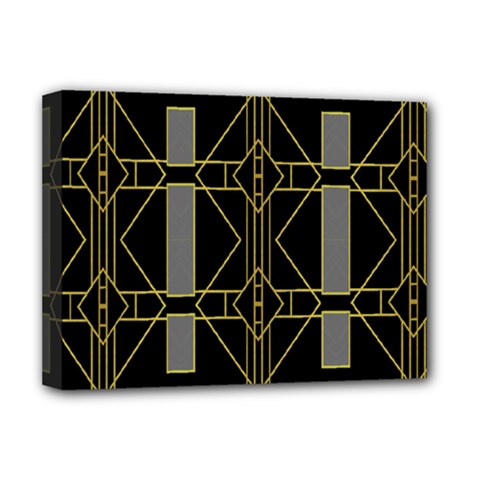 Simple Art Deco Style Art Pattern Deluxe Canvas 16  X 12   by Nexatart