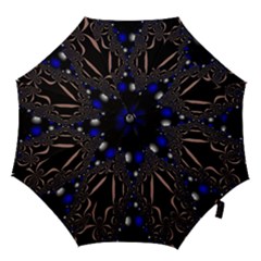 An Interesting Mix Of Blue And Other Colours Balls Hook Handle Umbrellas (small) by Nexatart