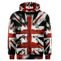 British Flag Men s Zipper Hoodie by Nexatart