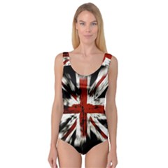 British Flag Princess Tank Leotard  by Nexatart