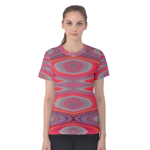 Hard Boiled Candy Abstract Women s Cotton Tee by Nexatart