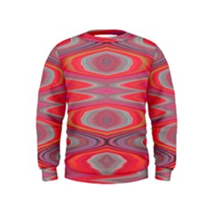 Hard Boiled Candy Abstract Kids  Sweatshirt by Nexatart