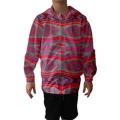 Hard Boiled Candy Abstract Hooded Wind Breaker (kids) by Nexatart