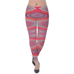 Hard Boiled Candy Abstract Velvet Leggings by Nexatart