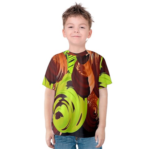 Neutral Abstract Picture Sweet Shit Confectioner Kids  Cotton Tee by Nexatart