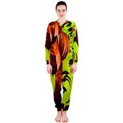 Neutral Abstract Picture Sweet Shit Confectioner Onepiece Jumpsuit (ladies)  by Nexatart