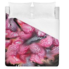 Raspberry Delight Duvet Cover (queen Size) by Nexatart