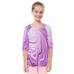 Light Pattern Abstract Background Wallpaper Kids  Quarter Sleeve Raglan Tee