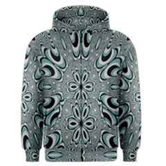 Kaleidoskope Digital Computer Graphic Men s Zipper Hoodie by Nexatart