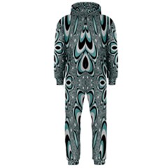 Kaleidoskope Digital Computer Graphic Hooded Jumpsuit (men)  by Nexatart