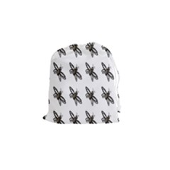 Insect Animals Pattern Drawstring Pouches (small)  by Nexatart