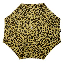 A Jaguar Fur Pattern Straight Umbrellas by Nexatart