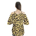 A Jaguar Fur Pattern Flutter Tees View2