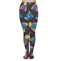 Bees Animal Insect Pattern Women s Tights by Nexatart