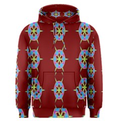 Geometric Seamless Pattern Digital Computer Graphic Wallpaper Men s Pullover Hoodie by Nexatart