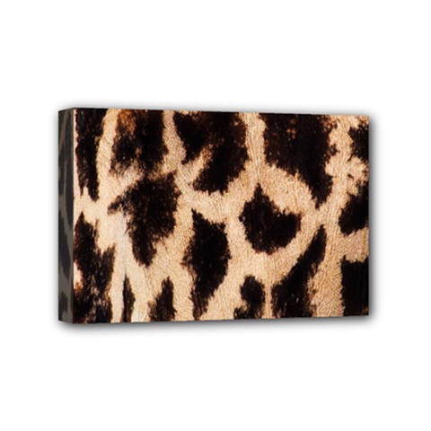 Yellow And Brown Spots On Giraffe Skin Texture Mini Canvas 6  X 4  by Nexatart