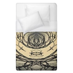 Atmospheric Black Branches Abstract Duvet Cover (single Size) by Nexatart