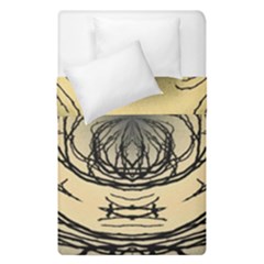 Atmospheric Black Branches Abstract Duvet Cover Double Side (single Size) by Nexatart