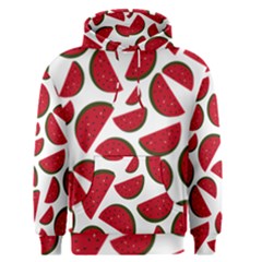 Fruit Watermelon Seamless Pattern Men s Pullover Hoodie by Nexatart