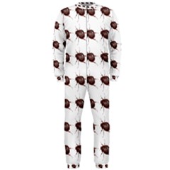 Insect Pattern Onepiece Jumpsuit (men)  by Nexatart