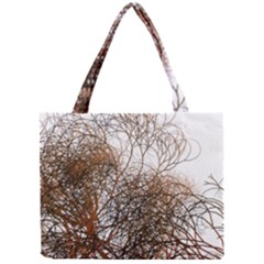 Digitally Painted Colourful Winter Branches Illustration Mini Tote Bag by Nexatart