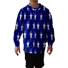 Starry Header Hooded Wind Breaker (kids) by Nexatart