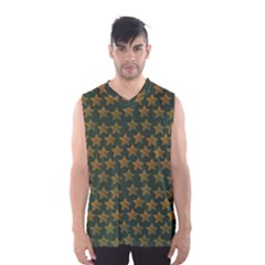 Stars Pattern Background Men s Basketball Tank Top by Nexatart