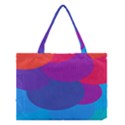 Circles Colorful Balloon Circle Purple Blue Red Orange Medium Tote Bag View1