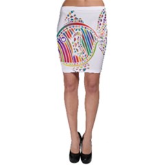 Colorful Fish Animals Rainbow Bodycon Skirt by Mariart