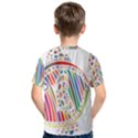 Colorful Fish Animals Rainbow Kids  Cotton Tee View2